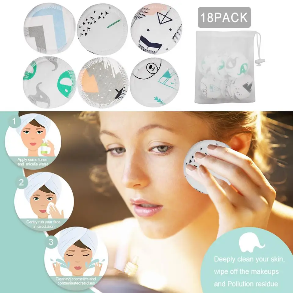 face silk makeup remover pads