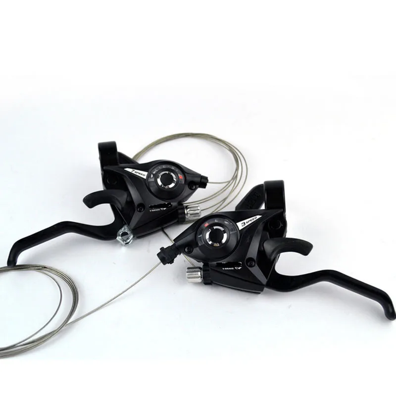 Buy 1Pair 2pcs 3 x 7 21 Speed Bicycle Shifter Brake