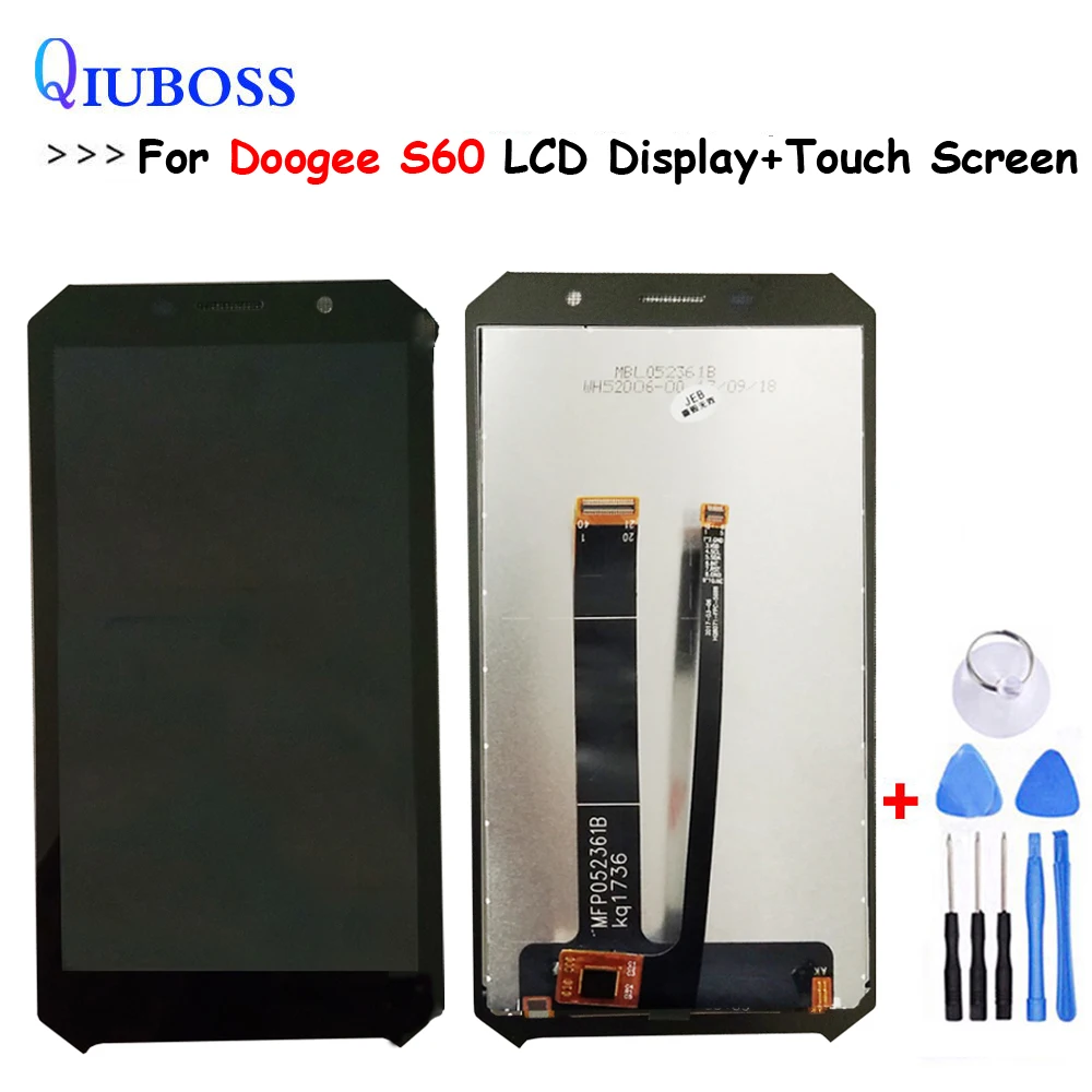 Для Doogee S60 ЖК дисплей + сенсорный экран 100% оригинальный протестированный