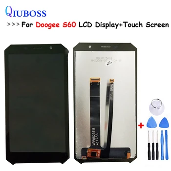 

For Doogee S60 LCD Display+Touch Screen 100% Original Tested LCD Digitizer Glass Panel Replacement For Doogee S60 LCD+Free Tools
