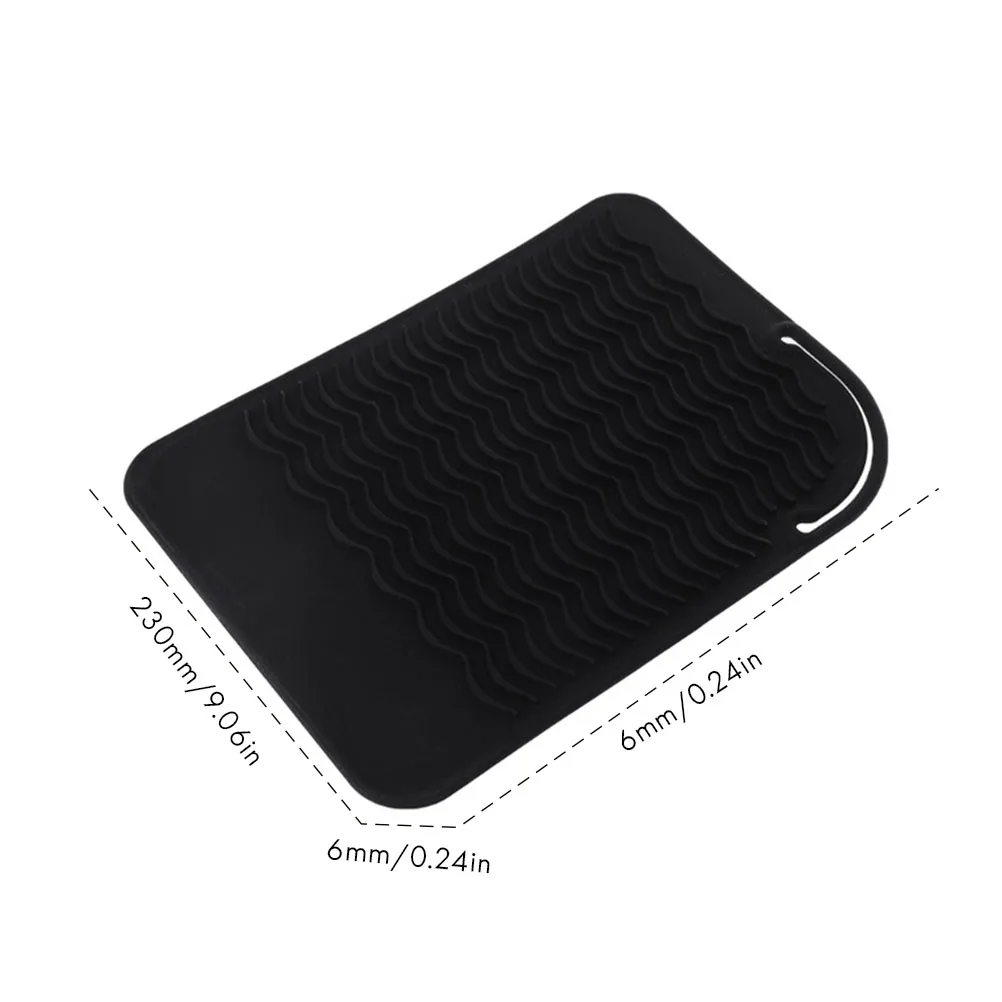 Professional Silicone Styling Station Mat for All Hair Irons Heat Resistant Curling Iron Straightener Pad Hair Styling Tools 2