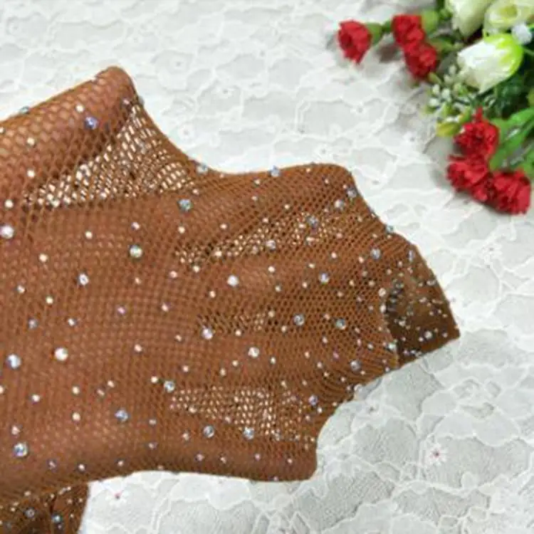 Coffee-White stone Сексуальные чулки-сеточки, чулки для женщин, длинные чулки до бедра, чулки, колготки, женские прозрачные сексуальные чулки 9 - Цвет: Coffee-White stone