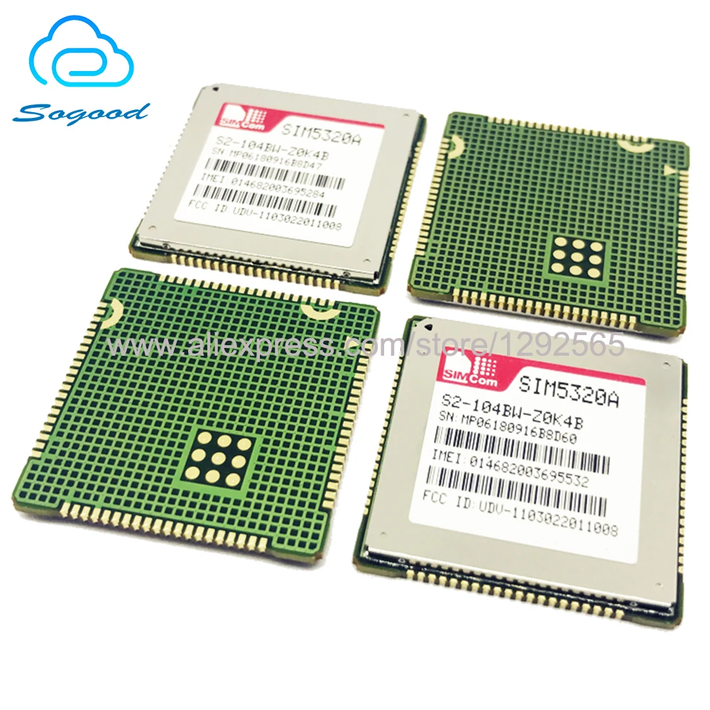 SIMCOM SIM5320A 10 шт./лот двухдиапазонный HSDPA/WCDMA и четырехдиапазонный GSM/GPRS/EDGE 100% новый