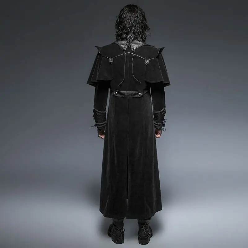 Панк рейв мужские готические панк-куртки и пальто крутые винтажные VTG Regency Highwayman Бомбер куртка военная куртка ветровка