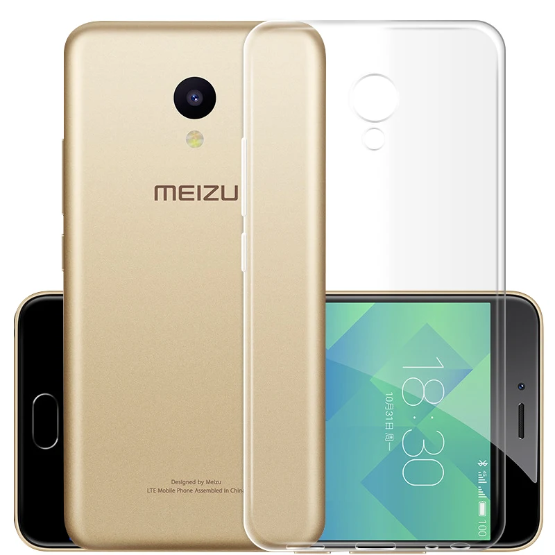 Meizu-m5-case-meizu-m5-cover-m5-prime-cover-MOFi-original-TPT-soft-back-cover-transparent