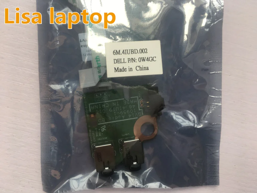 Для Dell Inspiron 14 M4040 N4050 Puertos аудио кабель платы 0w4gc
