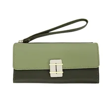 Aelicy Женская модная Лоскутная сумка-клатч из искусственной кожи однотонный кошелек сумка-тоут на молнии сетчатый мешок Bolso De Embrague De Cuero Pu