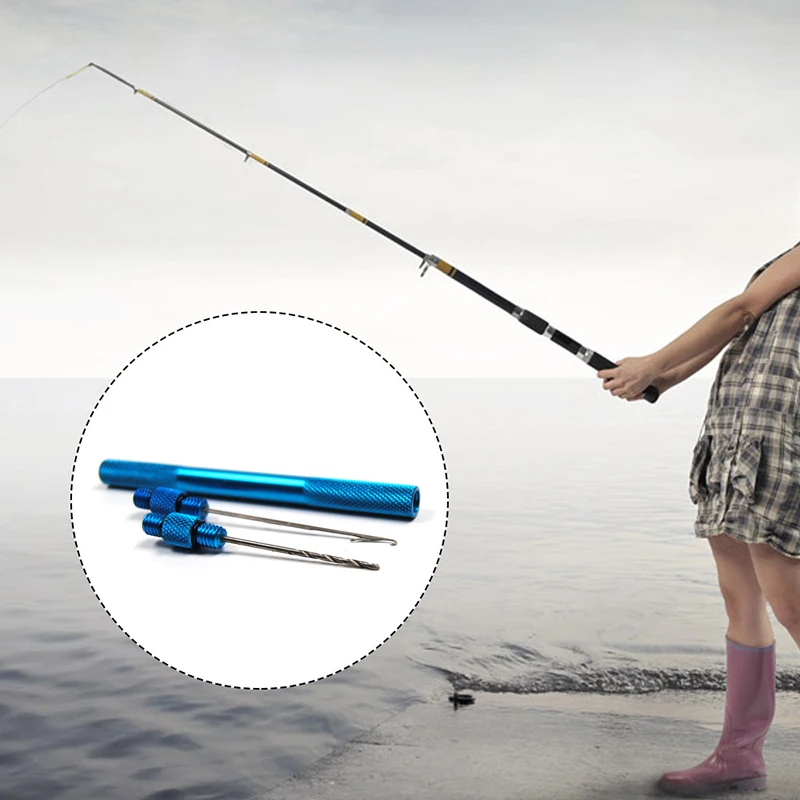 

Aluminum Alloy Needle Bait Tool Multiple Function Boilie Loading Device Car