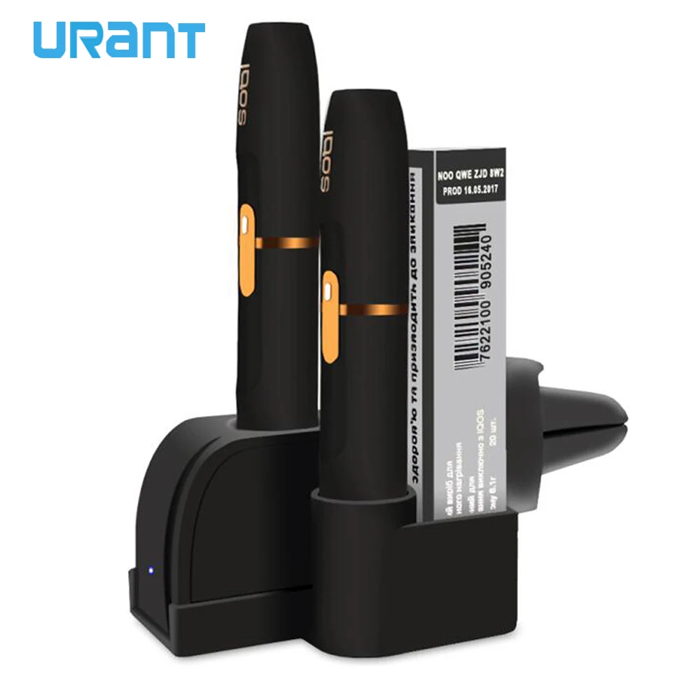 

URANT Desktop Charger For iQOS Multifunctional Portable Pocket Charging Stand With USB Cable for Car Vent Holder Home Travel