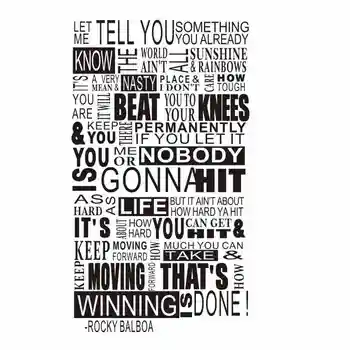 

Boxing Arm Glove Sticker Kick Boxer Play Car Decal Free Combat Posters Vinyl Striker Wall Decals Parede Decor