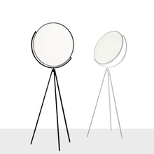 Классический Светодиодный светильник для пола, креативный напольный светильник, фойе, спальня, домашний отель, черный, белый цвет, светильник для освещения