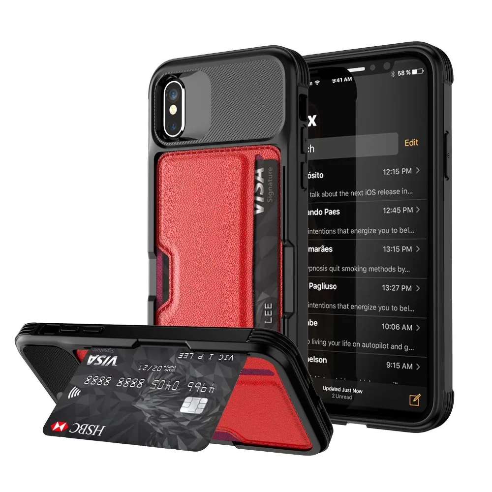 Phone Case For iPhone XS Luxury Armor Magnetic Car Holder Stand Shockproof Cover for MAX XR 7 8 6Plus Coque Capa |