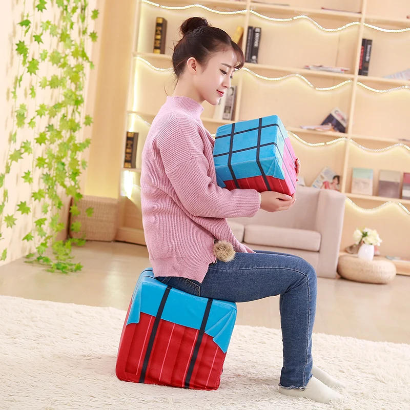  PLAYERUNKNOWN'S BATTLEGROUNDS cosplay pillow toy game PUBG steam Airdrop box storage box plush doll