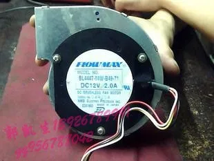 

Nmb 11028 12v 2.0a drum wind machine worm gear fan bl4447-04w-b49-71