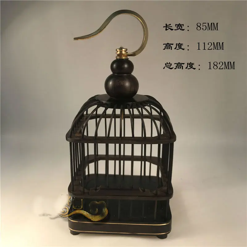 20 advanced new styles Pet reptile cage worms solid wood handmade ebony large classic models insects cage Insect box decoration