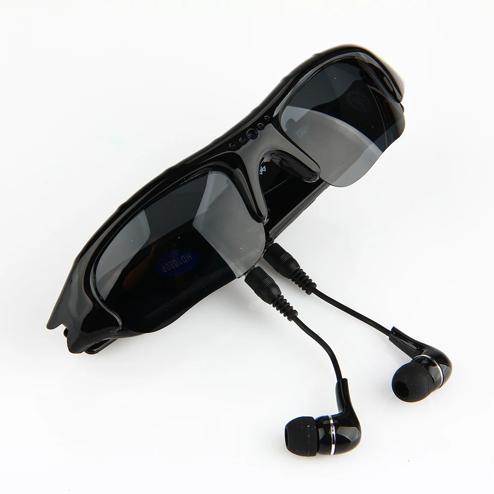 ET мини-камера многофункциональные солнцезащитные очки HD 1080P видеокамера с bluetooth-наушниками наружный видеомагнитофон очки для воспроизведения музыки