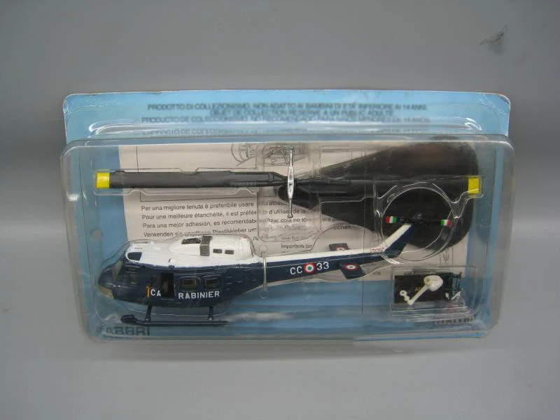 

rare Special Offer 1:100 Italian AB205 helicopter Alloy Model Finished Products Collection Model
