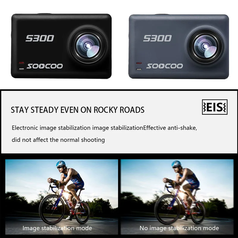 Najtaniej Soocoo S300 kamera akcji 4k 30FPS 2.35 \