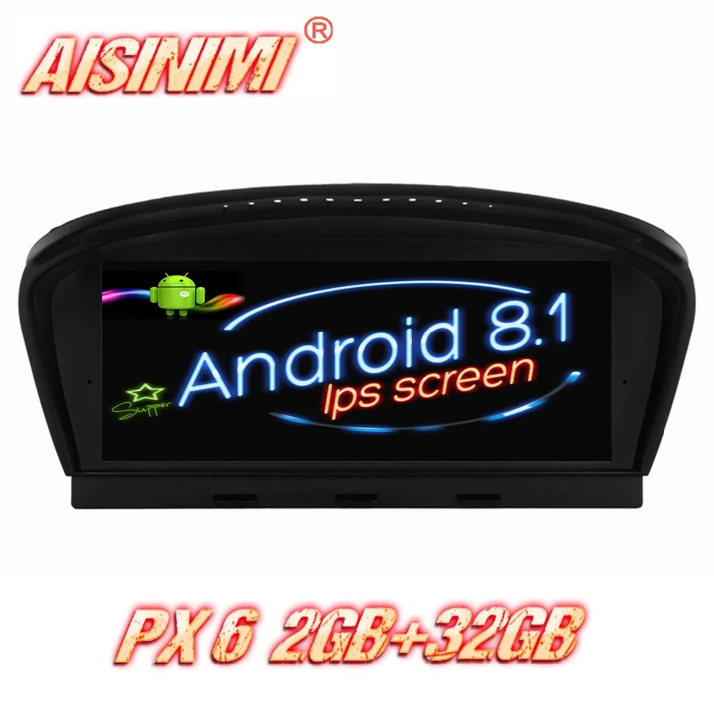 Top Android 8.1 For BMW 7 Series E65/E66 2003 2004 2005 2006 2007 2008 Car Dvd Navi Player audio stereo monitor screen all in one 0