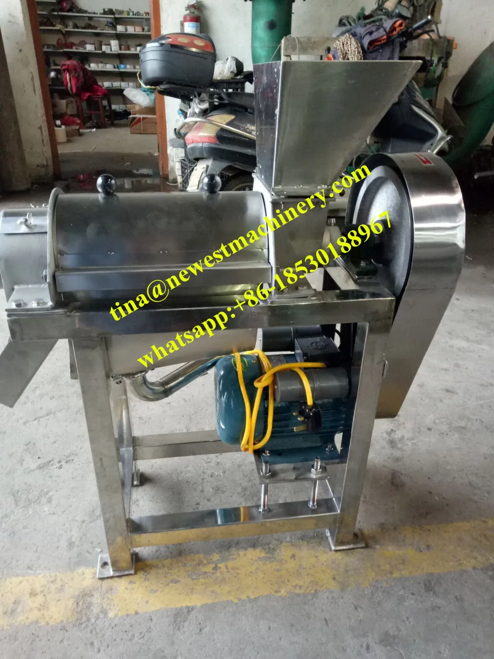 

With Crusher Function Industrial Apple Juicer Machine/Fruit Juice Machine/Juice Extractor