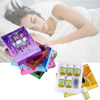 

3ml*6pcs Essential Oils For Massage Aromatherapy Diffusers Aroma Rose Lavender Lemon Ocean Oil Massage Fragrance Dropship