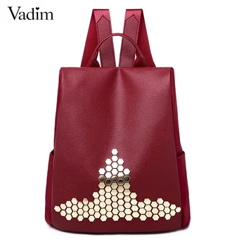 

Vadim Bag Small Backpack Women Leather Backpack School Bags for Teenage Girls Mochila Mujer Bagpack for Women Sac