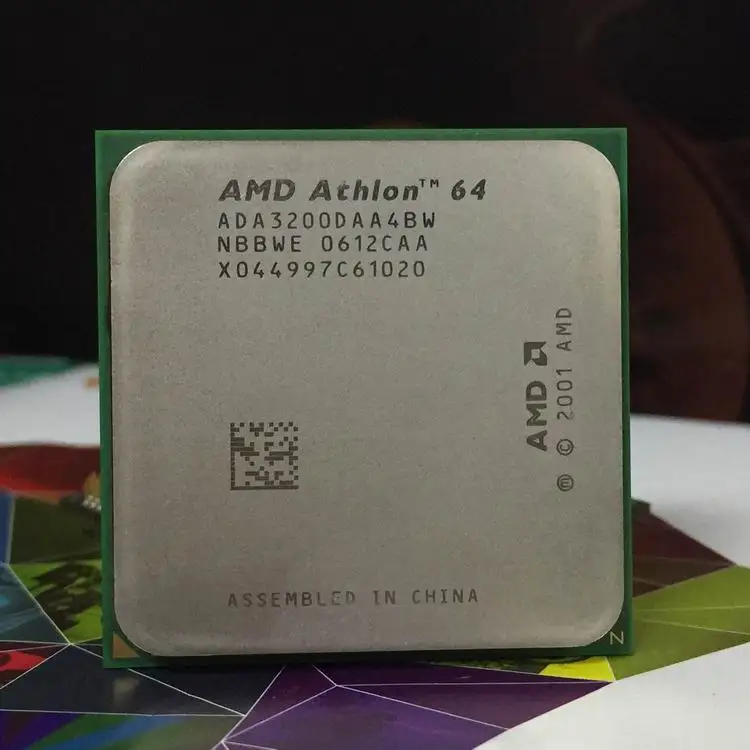 AMD Athlon 64 3200+  CPU Processor Desktop Socket 939 2.0GHz 512K  ADA3200DAA4BW Working 100% Free Shipping