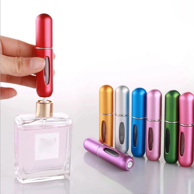

5ml Perfume Bottle Portable Bottles For Cosmetics Self-Pumping Water Supplementary Small Sprinkler Bottle Bottom Filling Bottle