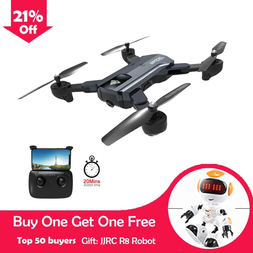 Wi Fi FPV камера Drone GPS F196 X192 20 минут долгий полет оптический поток Дроны с HD камерой RC