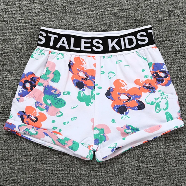 Summer Children's Clothing Girls Boys Shorts Toddler Print Cotton Baby Kids Clothes Shorts Bloomers Bottom Pants CT047