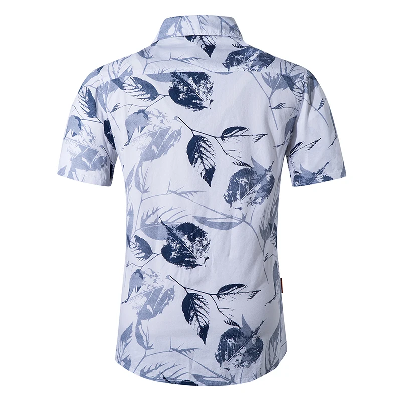 قمصان هاواي الرجال تنفس camisas الفقرة hombre الحيوان طباعة قصيرة الأكمام الشاطئ قميص Camisa الغمد زائد حجم M-5XL