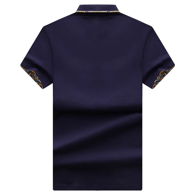  2018 Fashion Short Sleeve Polo Shirt Men lapel Summer Polo Men Brand Shirt Casual Dry Fit Pure colo