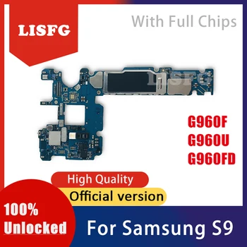 

Original Unlocked Mainboard Logic Board Motherboard For Samsung Galaxy S9 G960F G960U G960FD MotherBoard With Android System