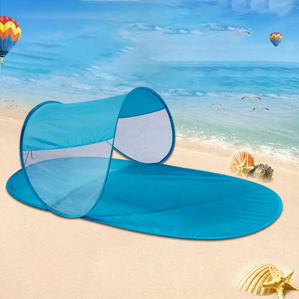

Automatic Beach Tent Canopy Instant Pop Up Open Anti UV Awning Tents Outdoor Sunshelter For Vacation Hiking Camping