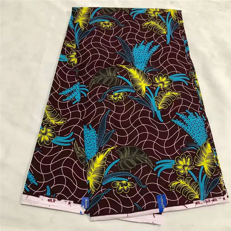 

DF!African wax printed fabric veritable wax hollandais style real Nigeria Ankara Africa java wax fabric ! P42591