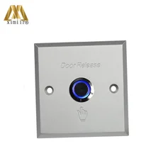 Лидер продаж Алюминий сплав кнопка выхода с светодиодный свет E08 кнопка на выход