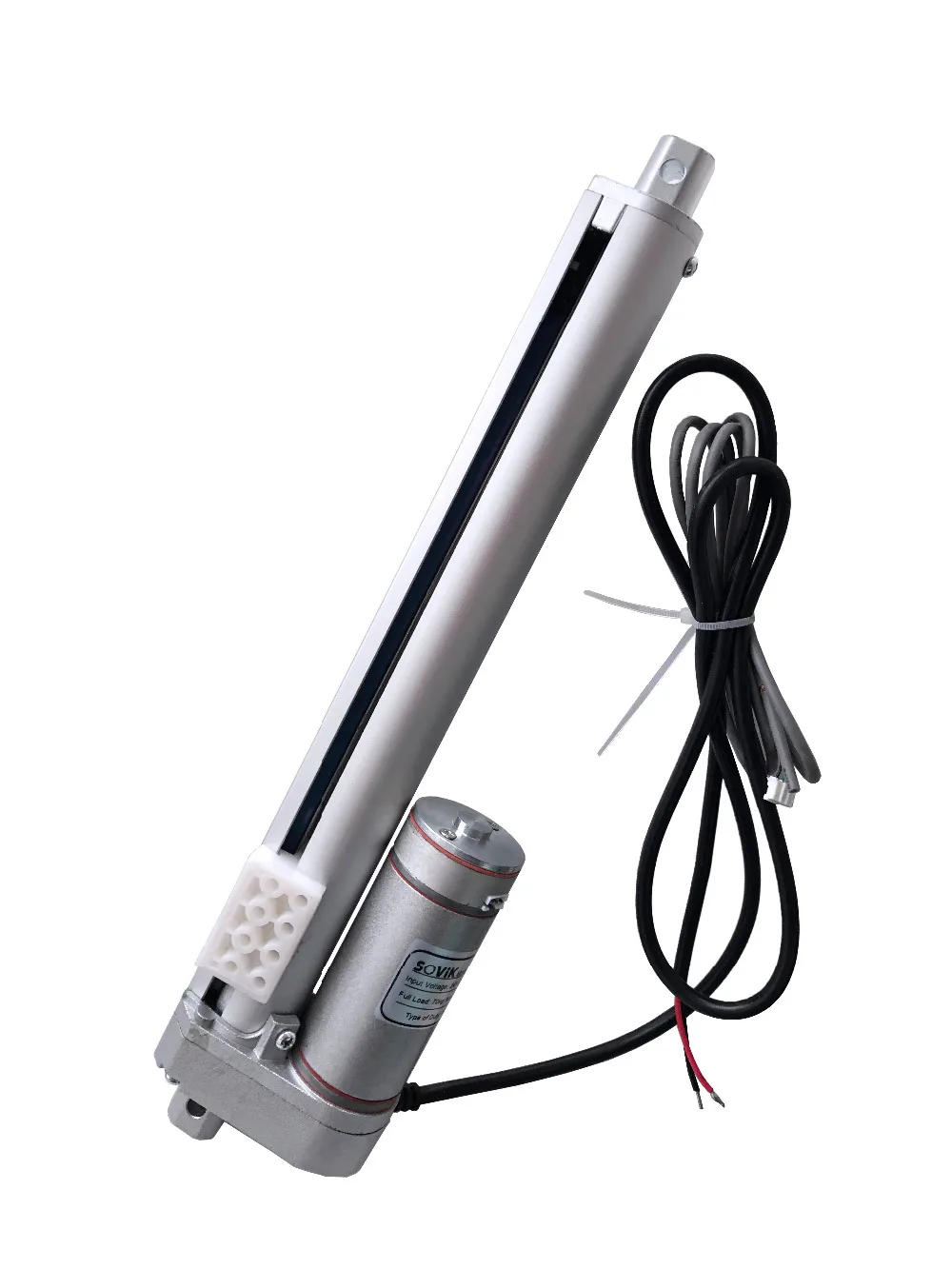 SOViK 200mm Stroke linear Actuator 24V DC 700N Max Load with Encoder