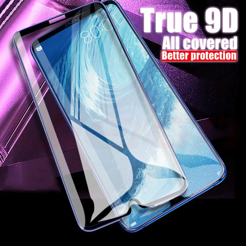 

9D Full Cover Tempered Glass for Huawei mate30lite P20 P30 Pro Glass P20lite 2019 Glass on honor 20 Pro 8C 8X Screen Protector