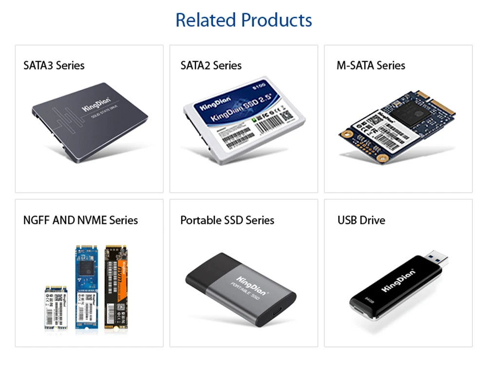 KingDian 560,7/379,4 МБ/с. Высокая производительность нового TLC 2,5 SATA3 120 ГБ SSD 128 ГБ-(S280-120GB