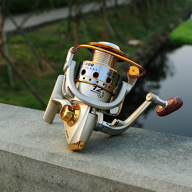 Hot wheels fish spinning reel 5.5:1 12Ball Bearing carretilhas de pescaria molinete fishing reel accessories 1000-7000series Hot wheels fish spinning reel 5.5:1 12Ball Bearing carretilhas de pescaria molinete fishing reel accessories 1000-7000series