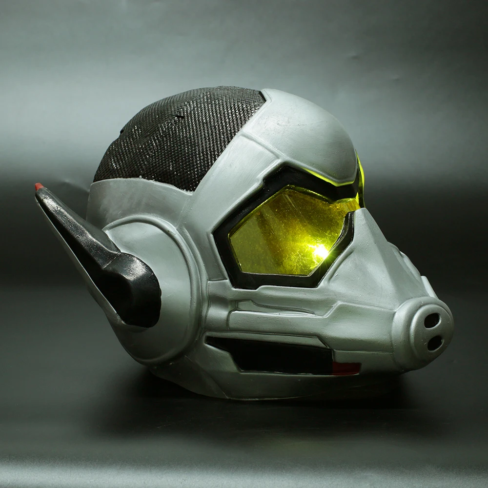 The Wasp LED Helmet Cosplay Ant-Man and The Wasp Woman LED Halloween Latex Mask (12)