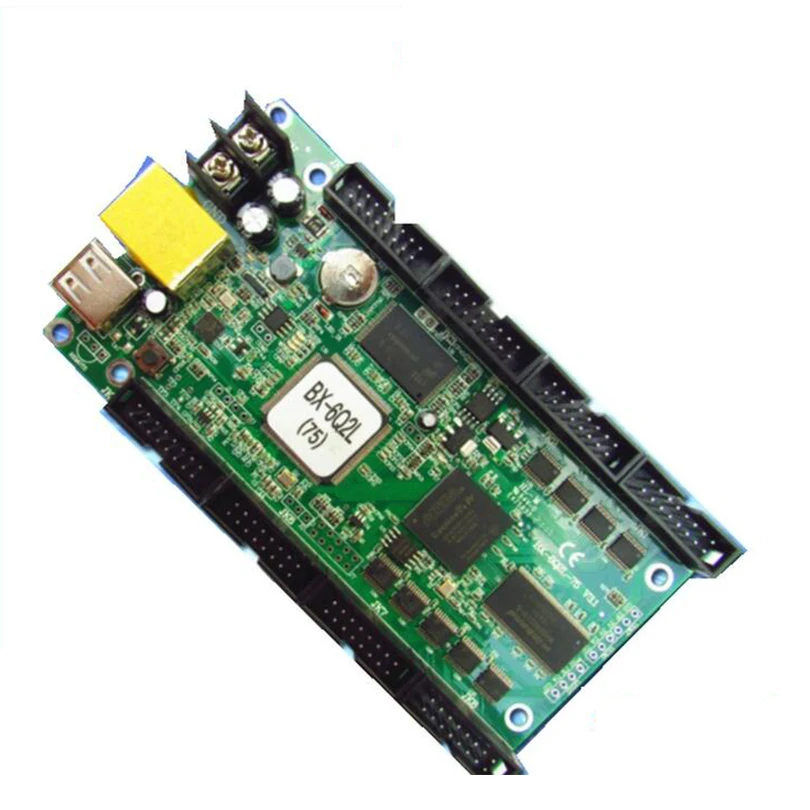 IKVVT onbon bx-6Q2L ethernet rj45 port control size 512*256 support 8 X HUB75 async fullcolor led display controller p3 p2.5 | Освещение