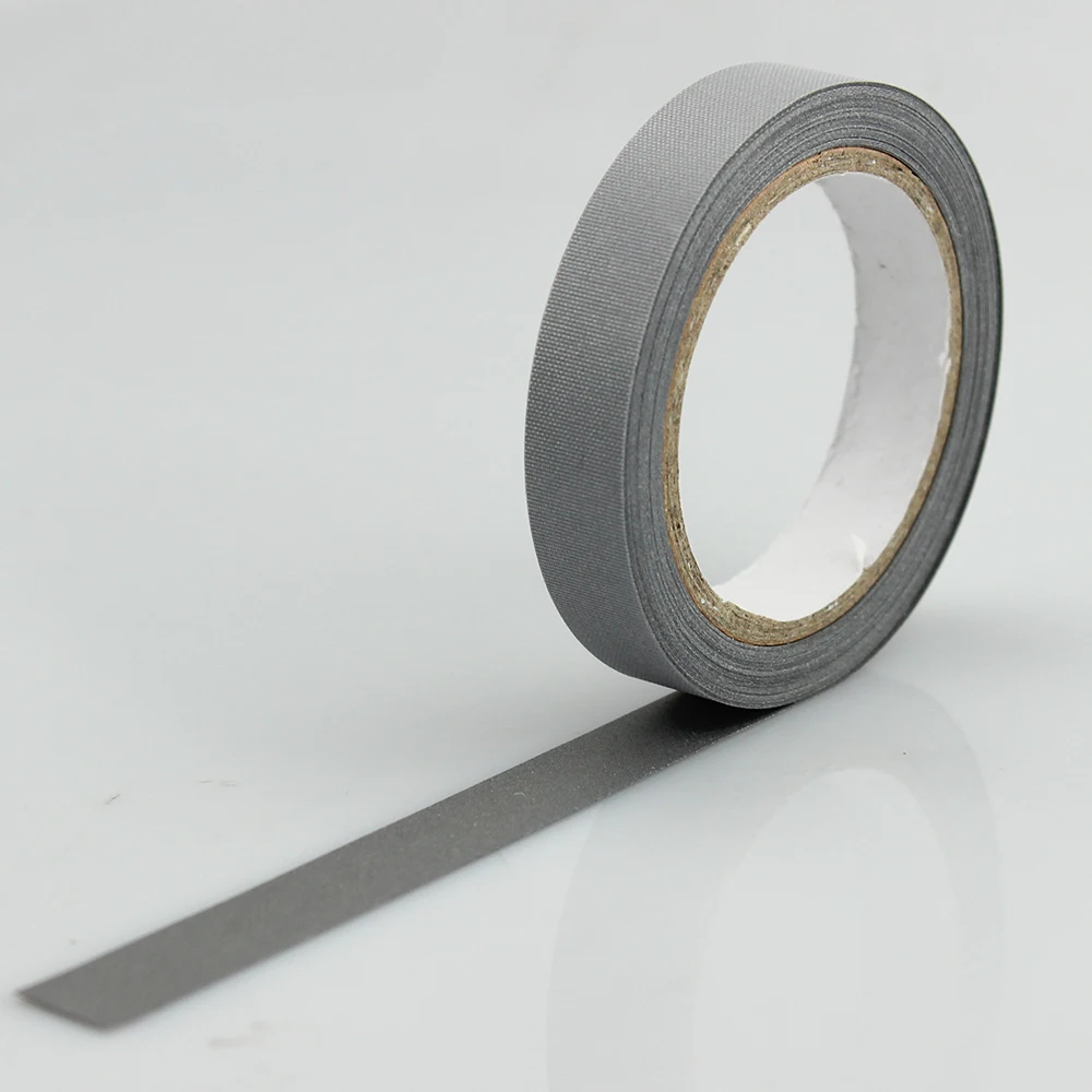 10mm(W) Safety Bright Silver Reflective Polyester Fabric Sew On Clothes Tape (3 meters/5 meters