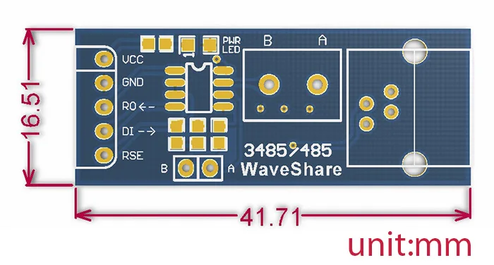 Плата RS485 (5 В) # MAX485 RS 485 модуль приемопередатчика оценочная плата|rs-485 converter|rs-485