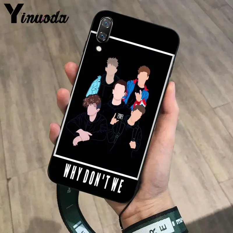 Yinuoda Why't we Hard DIY чехол для телефона с рисунком Huawei P9 P10 Plus Mate9 Mate10 Lite P20 Pro Honor10