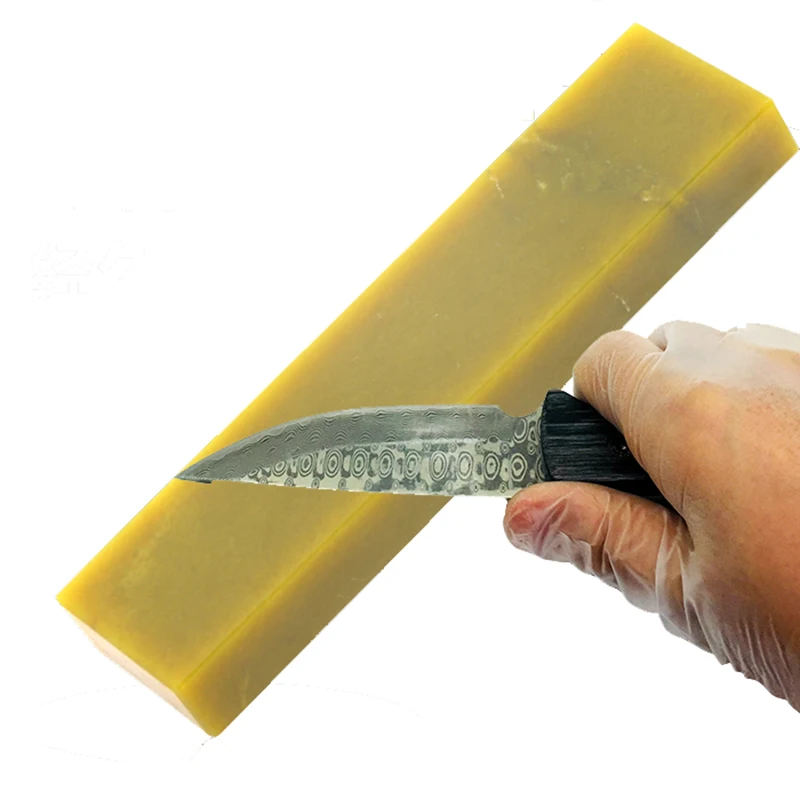 

Western Chef knife Blade Mirror polishing sharpener Grindstone whetStone 12000 Grit Yellow Pulpstone 210*50*20mm
