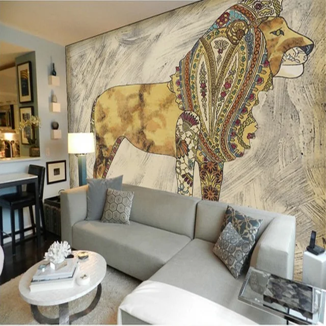 Custom 3d muurschildering Aangepaste grote muurschildering woonkamer ... Custom 3d muurschildering Aangepaste grote muurschildering woonkamer ...