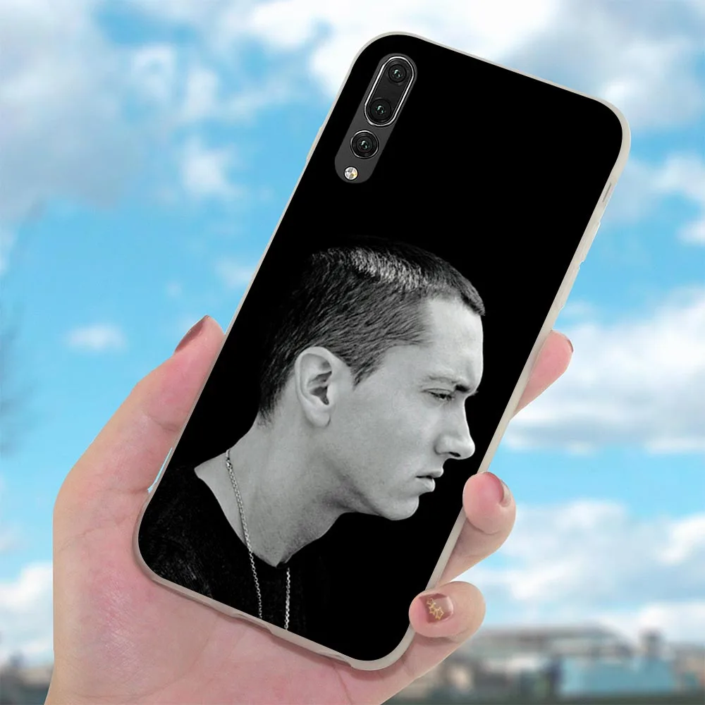 Мягкий ТПУ POP Eminem чехол для Huawei Honor 8C Чехлы Nova 3 3i 6A 8 7Cin Note 10 Y6 Y7 Prime Y9 9 Lite|Бамперы| |