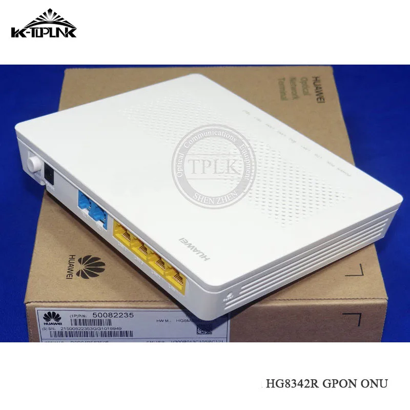 Для HUAWEI 5 шт. HG8342R 1GE+ 3 порта+ 1TEL GPON одиночный режим FTTH FTTB FTTX сетевая маршрутизация английская прошивка более быстрая скорость