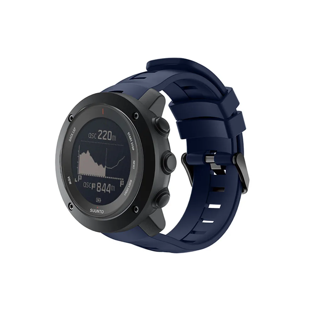 Для SUUNTO AMBIT3 вертикальный Frontier/классический силиконовый спортивный ремешок на запястье сменный ремешок для SUUNTO AMBIT3 вертикальные Смарт-часы